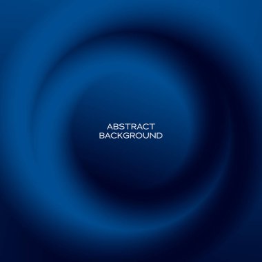 Koyu mavi dalgalı uzay arkaplanı. Mavi koyu mavi girdap vektör arkaplan, tasarım ögesi