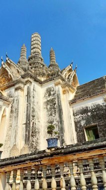 Antik Tayland sarayının zirvesi.