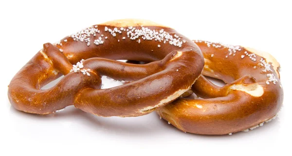 Twee bretzel — Stockfoto