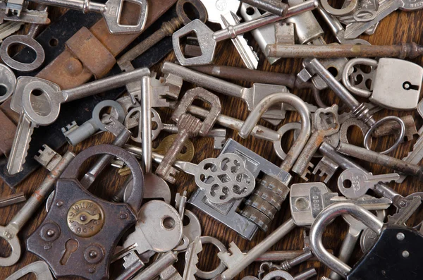 A set of old keys — Stock Photo, Image