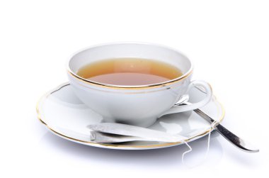 Bir fincan çay.