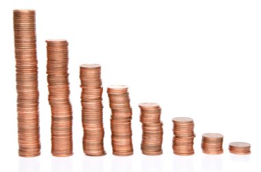 Bakır madeni para destesi