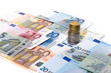 euro banknot ve madeni paralar