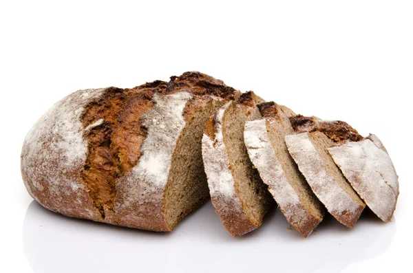 Sliced wholemeal bread — Stock Photo, Image