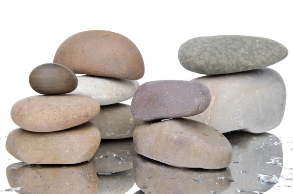 Composition of stacked pebbles — Stock Photo, Image