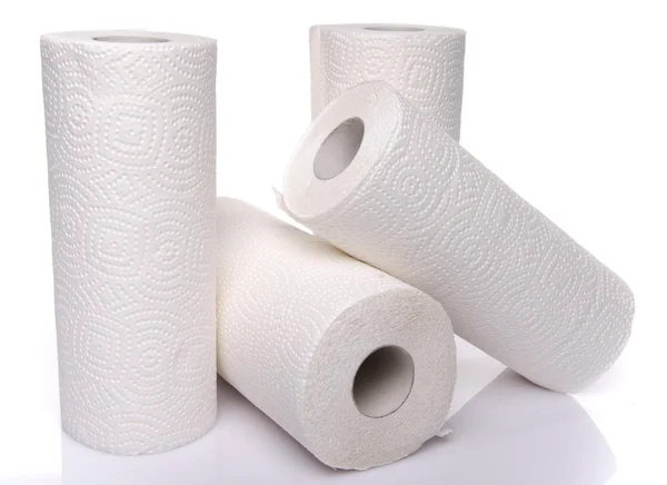 Rollos de toallas de papel — Foto de Stock