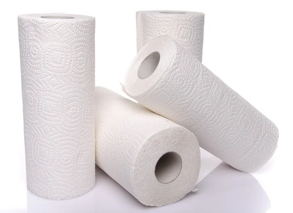 Rolls of paper towels — Stock Photo, Image