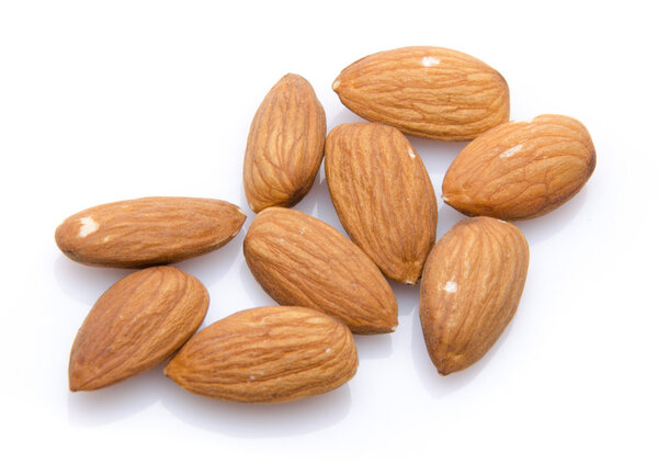 Several almonds