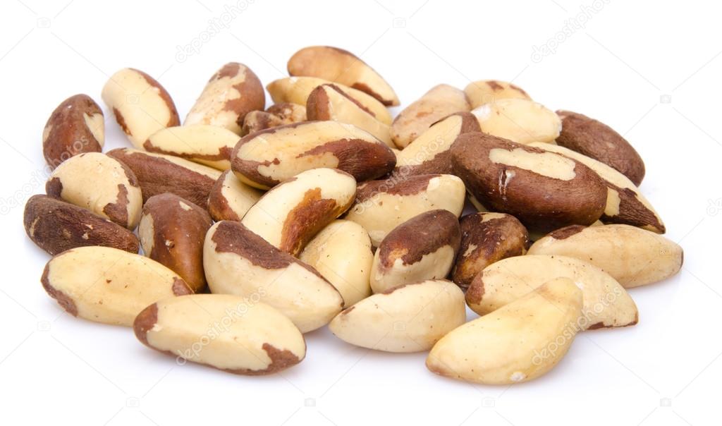 Heap of Brazil nuts