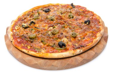lezzetli ev yapımı pizza