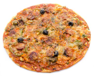 lezzetli ev yapımı pizza