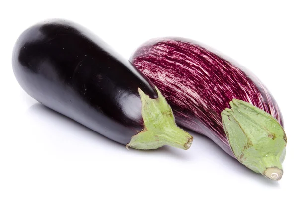 Purple and black eggplant — Stock Photo, Image