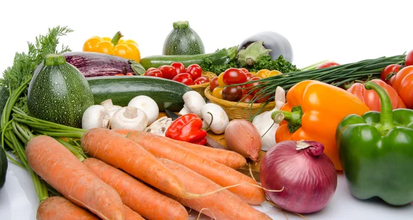 Composición con diferentes verduras — Foto de Stock