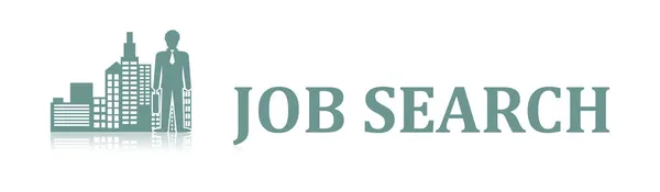 Illustratie Van Een Job Search Concept — Stockfoto