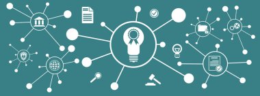 Bağlı simgelerle patent kavramı