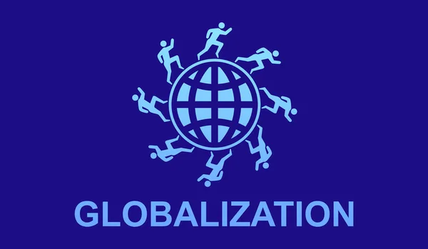 Illustrazione Concetto Globalizzazione — Foto Stock