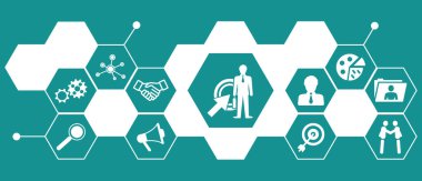 Bağlı simgelerle işe alma kavramı