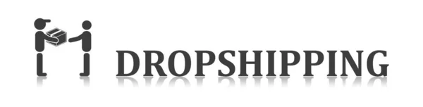 Ilustración Concepto Dropshipping —  Fotos de Stock