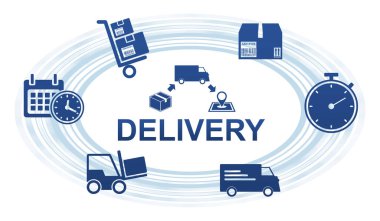 Teslimat konsepti tasviri