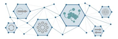 Bağlı simgelere sahip bpo kavramı