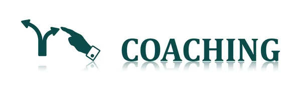 Illustrazione Concetto Coaching — Foto Stock