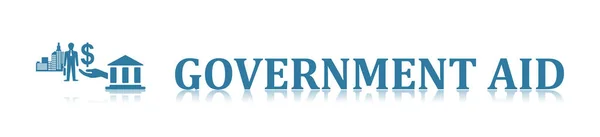 Illustration Government Aid Concept — Fotografia de Stock