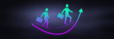 Illustration of a recovery concept