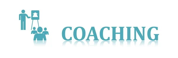 Illustrazione Concetto Coaching — Foto Stock