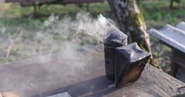 Kovandaki arı bacası.