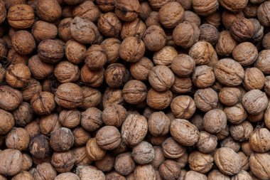 Ev yapımı ceviz, üst manzara.