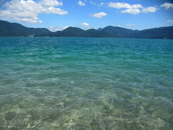 Lago en las montañas bávaras — Foto de Stock