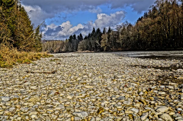 Río Isar HDR —  Fotos de Stock