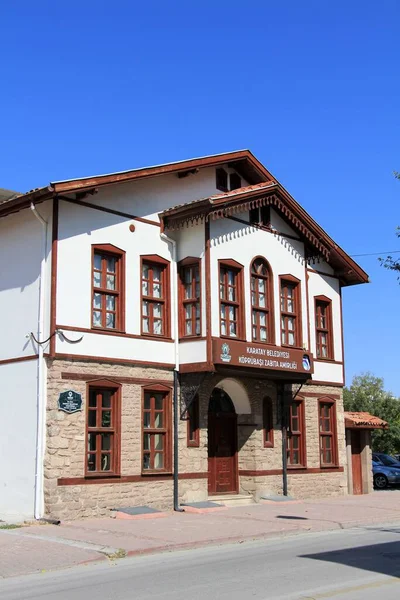 Ein Altes Traditionelles Haus Konya Das Haus Befindet Sich Der — Stockfoto