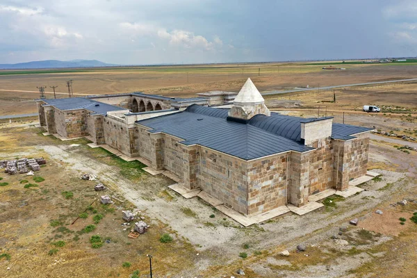 Zazadin Caravanserai Konya Struttura Del Periodo Selgiuchide Caravanserai Trova Sulla — Foto Stock