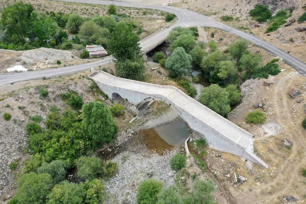 Pont Mirchinge Est Situé Dans Village Handere Quartier Divrigi Pont — Photo