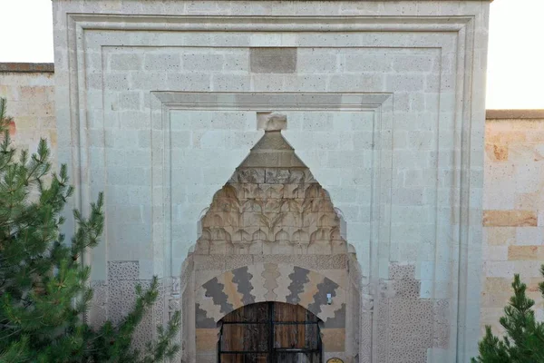 Saruhan Caravanserai Built 1249 Anatolian Seljuk Period View Front Caravanserai — Stock Photo, Image