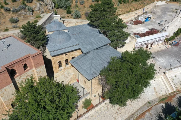 Den Eshabi Kehf Caravanserai Byggdes Talet Den Anatoliska Seljuk Perioden — Stockfoto