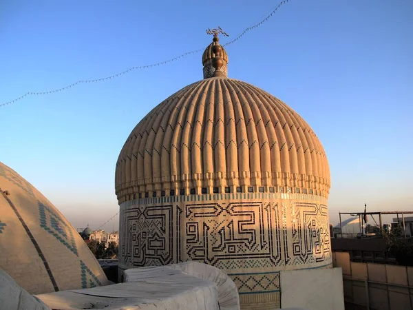 Imami Azam Ebu Hanifa Mezarı Yüzyılda Inşa Edildi Mezarın Kubbesinden — Stok fotoğraf