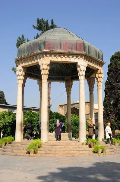 Graf Van Dichter Hafezi Shirazi Shiraz Iran — Stockfoto