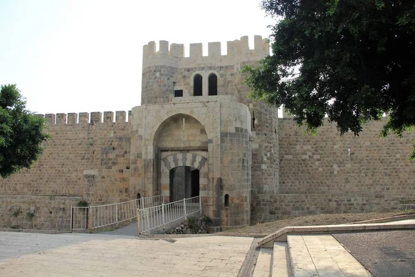 ペイアス城は十字軍の間にジェノヴァ人によって建設された テンプル騎士団は城を利用した ハタイトルコ — ストック写真