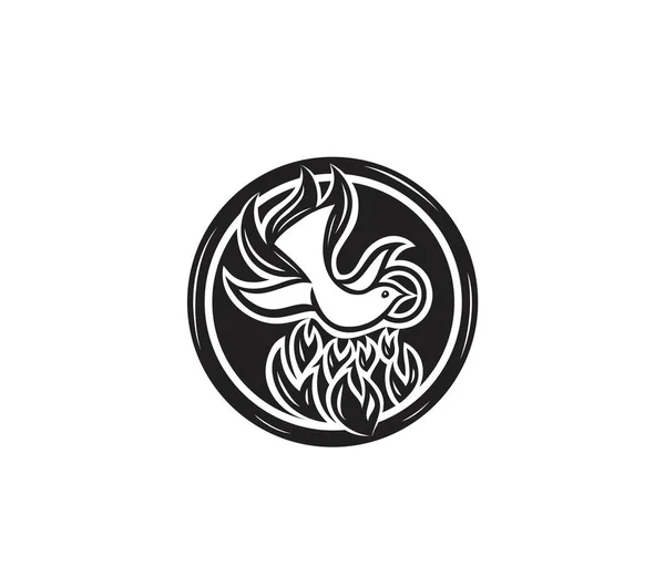 Holyspirit Brand Logo Kunst Vector Design — Stockvector