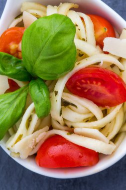 Makarnaya yakın çekim