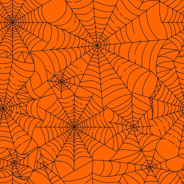 Vector Naadloos Patroon Simpelweg Trendy Textuur Met Handgetekende Kruising Spinnenwebben — Stockvector