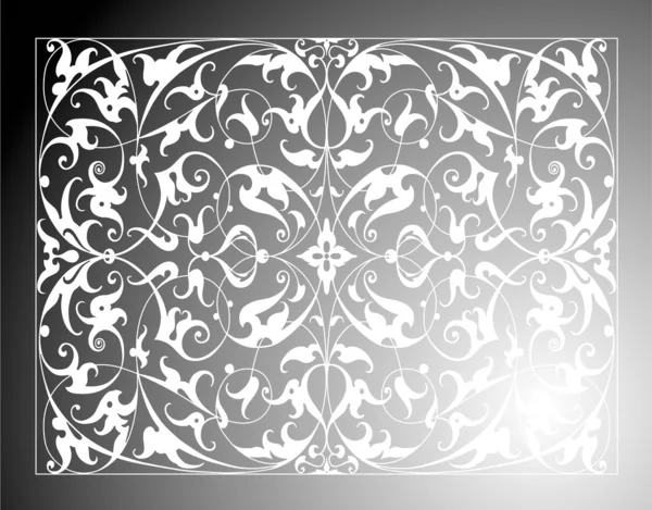 Wrought iron modules, usable as fences, railings, window grilles