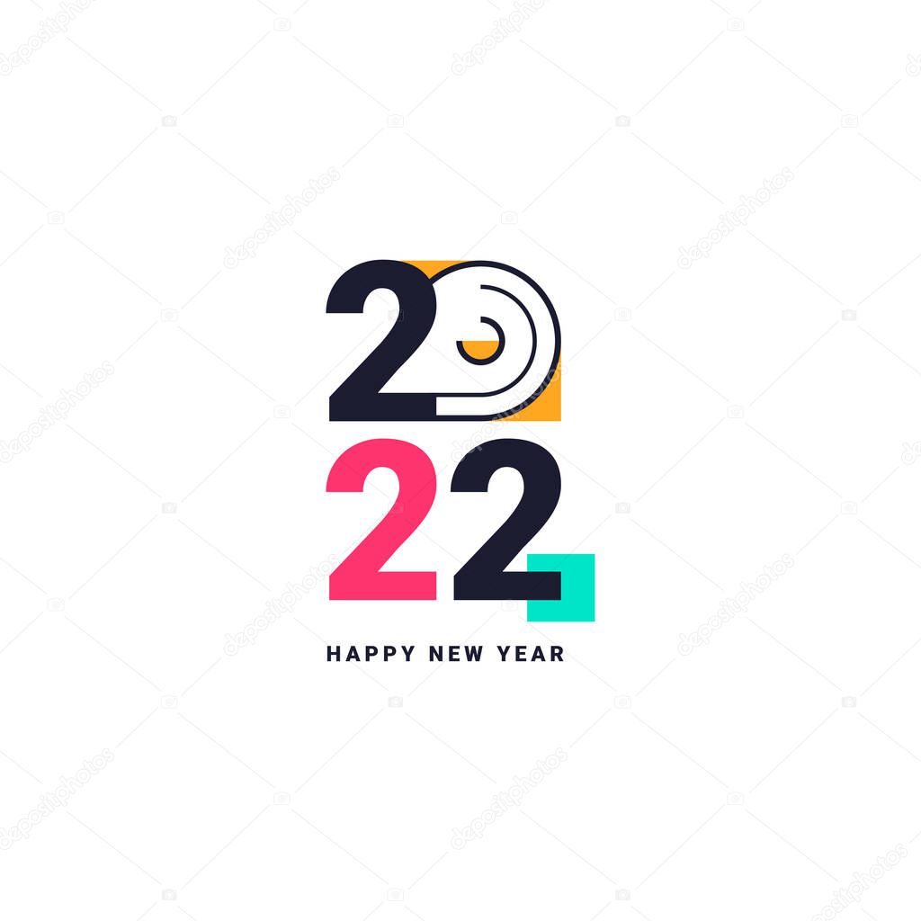 2022 New Years Design Greeting For Celebrate