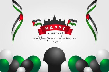 Filistin Bağımsızlık Günü Tebrik Anı için Arkaplan Tasarımı