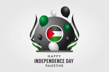 Filistin Bağımsızlık Günü Tebrik Anı için Arkaplan Tasarımı
