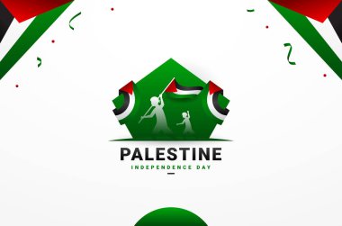 Filistin Bağımsızlık Günü Tebrik Anı için Arkaplan Tasarımı