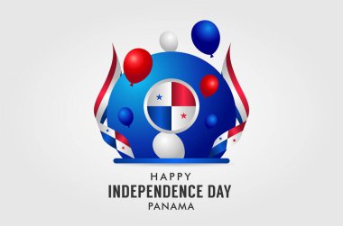 Panama Bağımsızlık Günü Tebrik Anı için Arkaplan Tasarımı