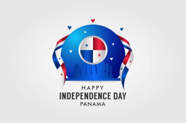 Panama Bağımsızlık Günü Tebrik Anı için Arkaplan Tasarımı